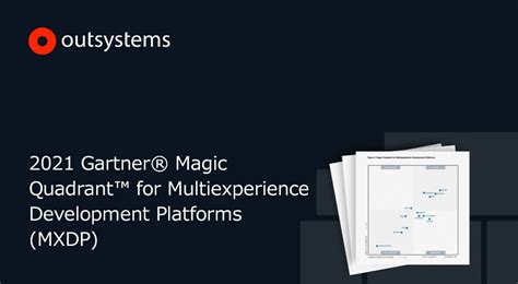 Gartner® Magic Quadrant™ 2021 for MXDP .